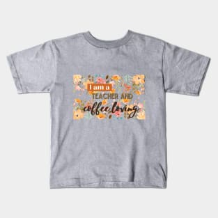 Coffee for the teacher Kids T-Shirt